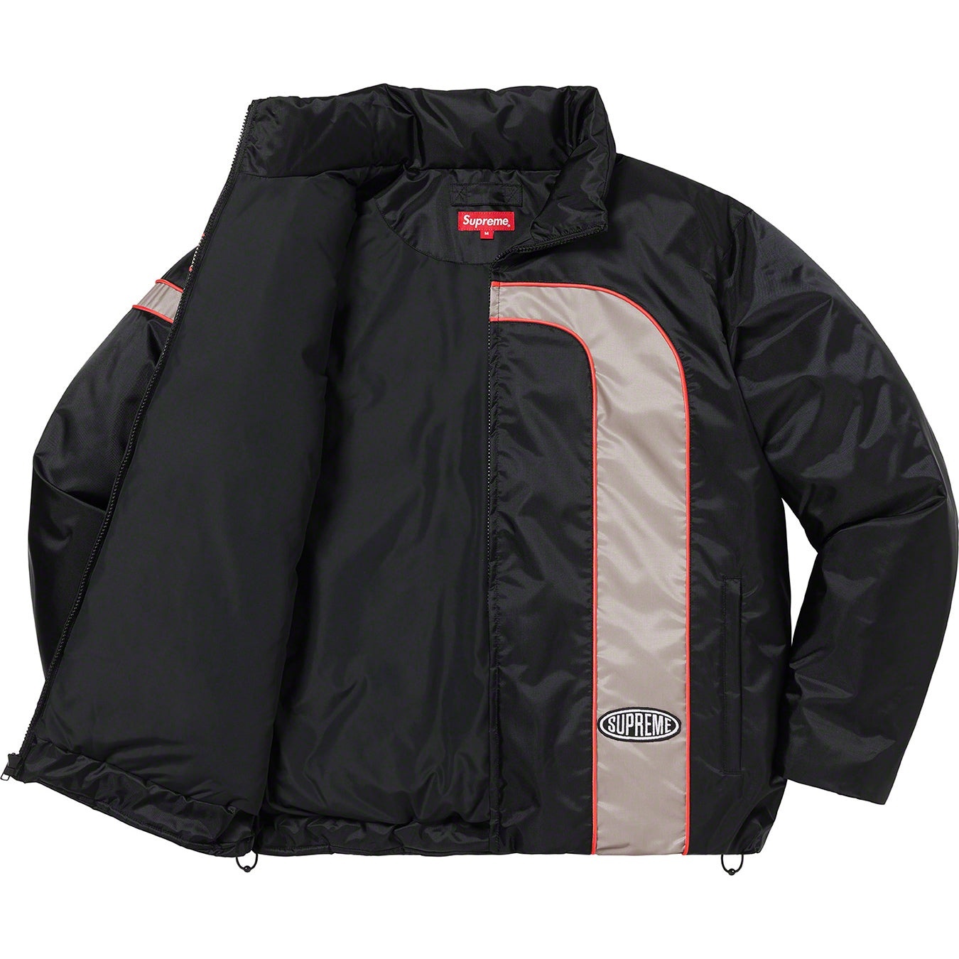 Stripe Puffer Jacket view 11